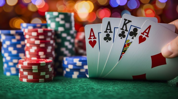 Slot-style entertainment tiles shown in a dark gold mobile layout